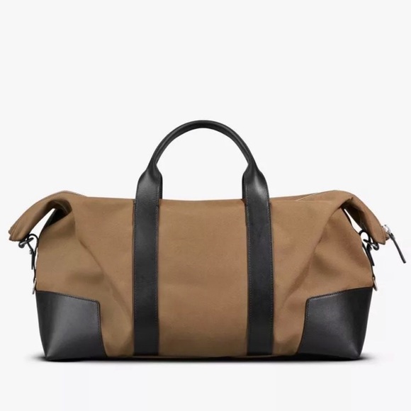 π΄Shinola Detroit Khaki Nylon Carryall Duffle - Picture 3 of 8